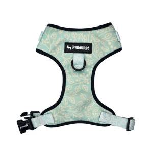 Arnes Pechera Ajustable Petlounge Aqua Leaves