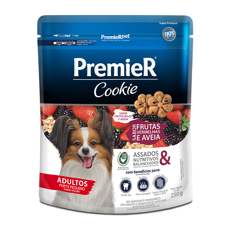 Premier Cookie Adultos Frutos Rojos y Avena 250gr