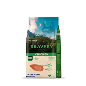 BRAVERY CHICKEN MINI ADULTO SMALL BREEDS 2 K